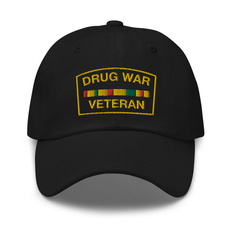 Drug War Veteran Dad Hat