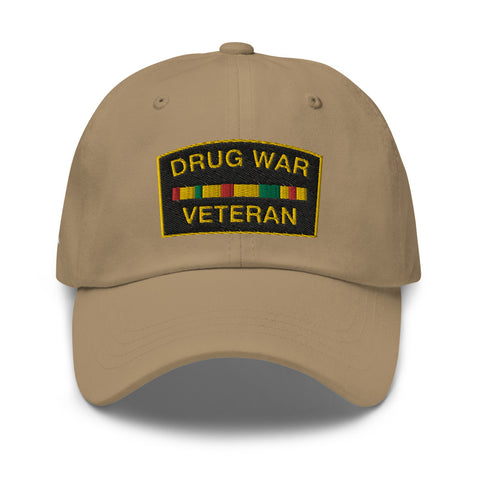 Drug War Veteran Dad Hat